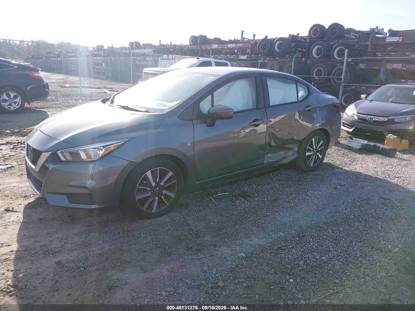 Vin: 3n1cn8ev5ml872137, lot: 46631009, nissan versa sv xtronic cvt 20212