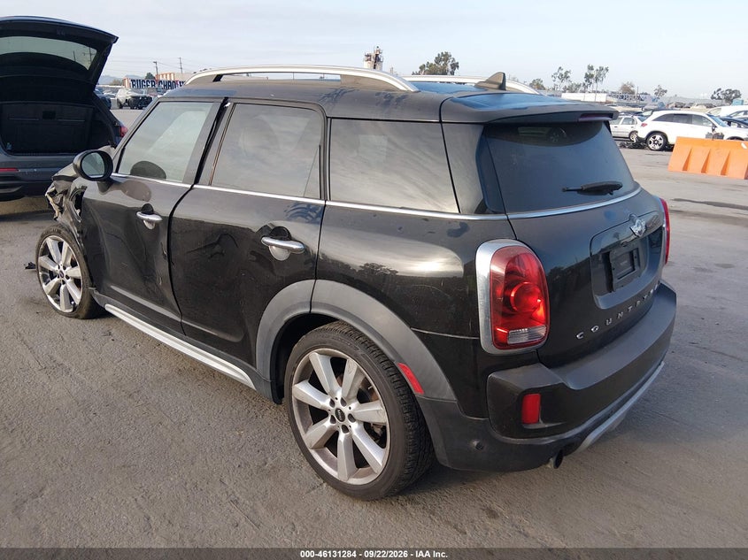 Vin: wmzyt3c34j3e00180, lot: 46631017, mini countryman cooper s 20183