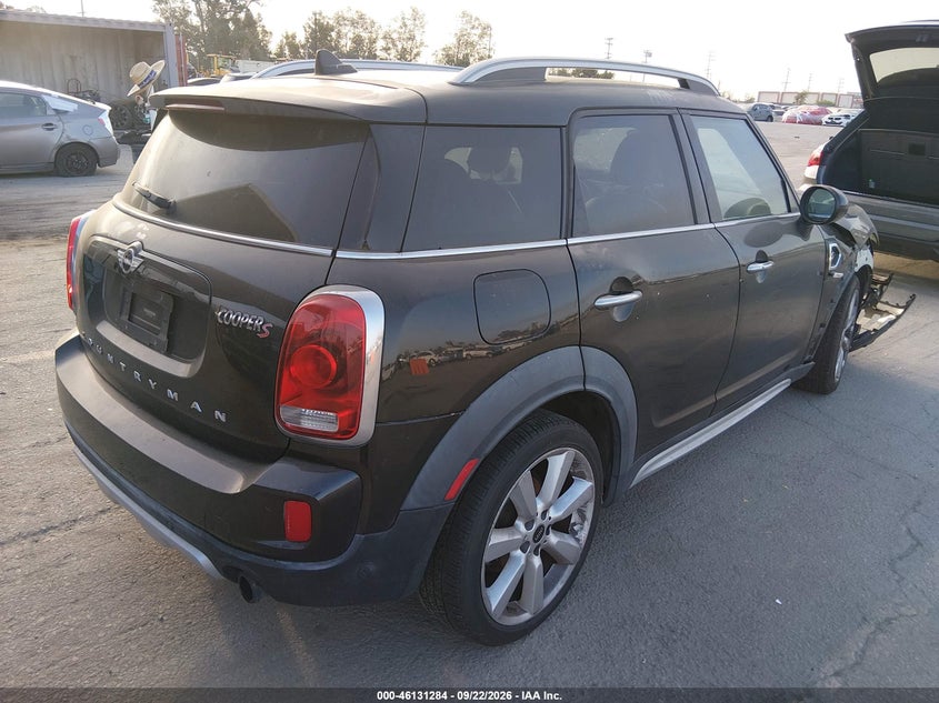 Vin: wmzyt3c34j3e00180, lot: 46631017, mini countryman cooper s 20184