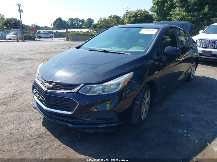 2016 Chevrolet Cruze, Удар ззаду, IAAI, VIN 1G1BC5SM2G7315860 — фото 2