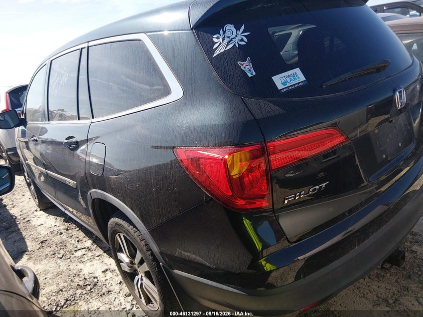 HONDA PILOT 2018 VIN 5FNYF6H52JB012660