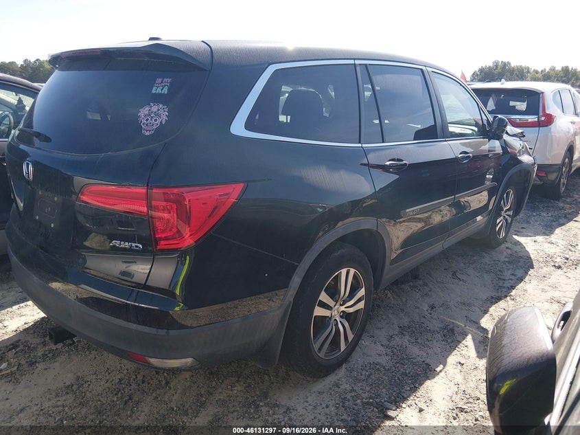 HONDA PILOT 2018 VIN 5FNYF6H52JB012660