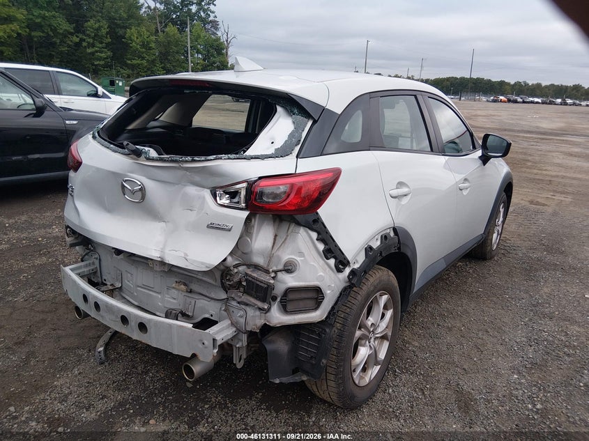 Vin: jm1dkfb79k1401522, lot: 46631044, mazda cx-3 sport 20194