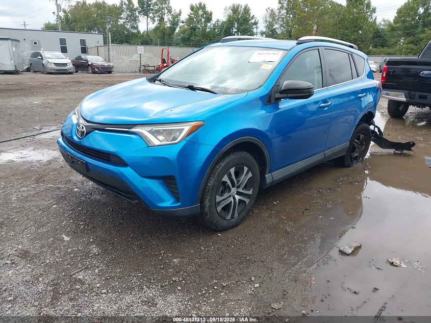 Vin: 2t3bfrev0gw538994, lot: 46631046, toyota rav4 le 20162