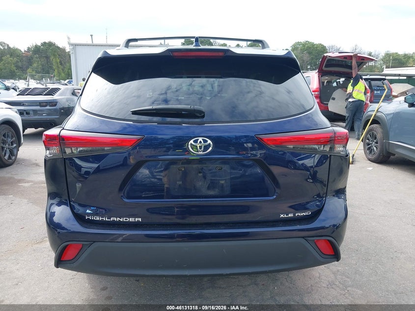 TOYOTA HIGHLANDER 2021 VIN 5TDGZRBH5MS532116