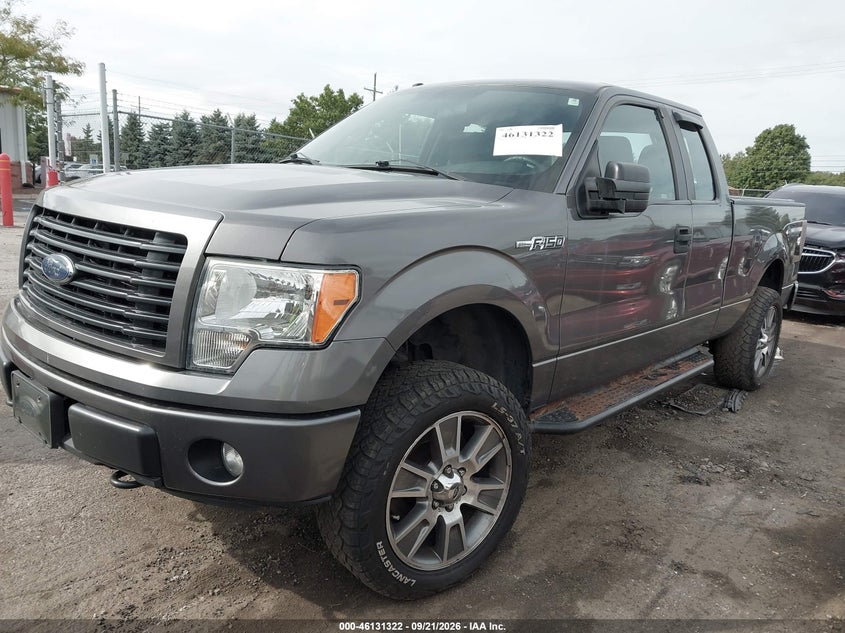 Vin: 1ftfx1ef7efb38759, lot: 46631055, ford f-150 stx 20142
