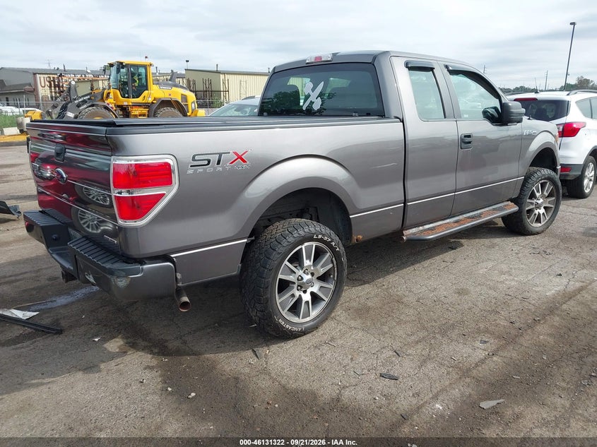 Vin: 1ftfx1ef7efb38759, lot: 46631055, ford f-150 stx 20144