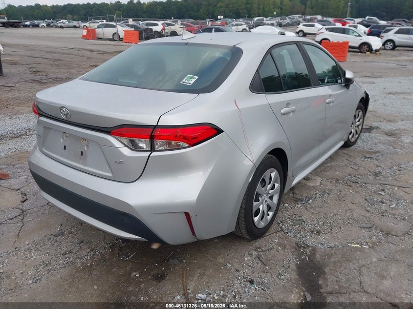 Vin: 5yfepmae5mp181949, lot: 46631059, toyota corolla le 20214