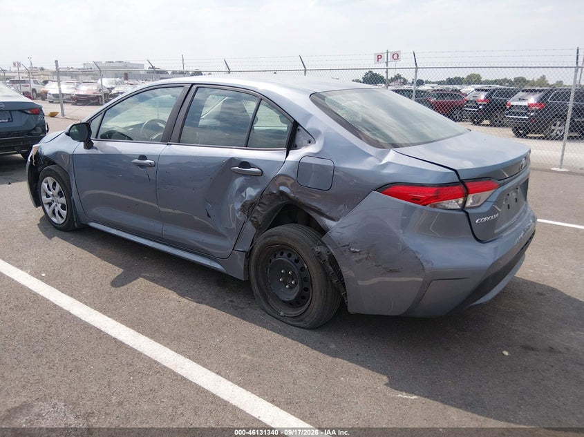 Vin: 5yfbprbe7lp017759, lot: 46631073, toyota corolla le 20203