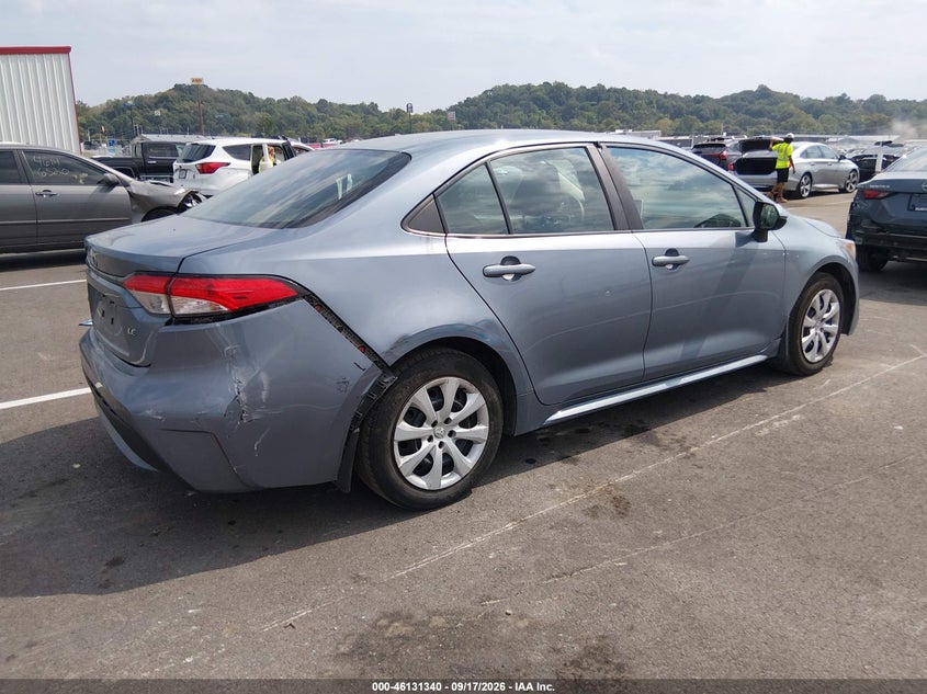 Vin: 5yfbprbe7lp017759, lot: 46631073, toyota corolla le 20204
