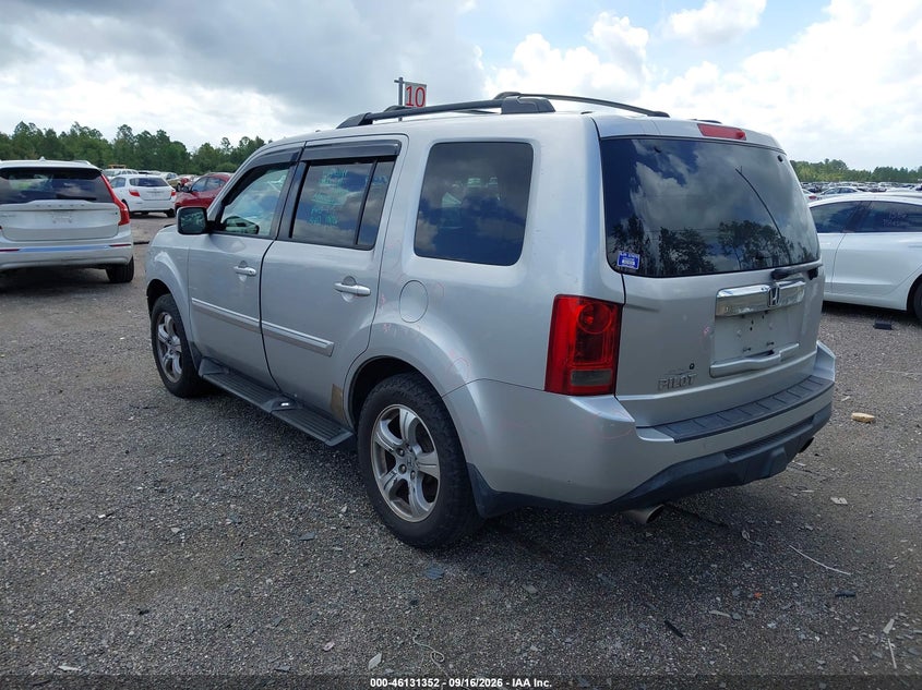 Vin: 5fnyf3h51eb005526, lot: 46631085, honda pilot ex-l 20143