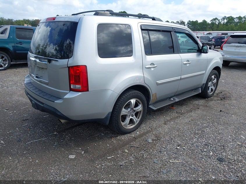 Vin: 5fnyf3h51eb005526, lot: 46631085, honda pilot ex-l 20144