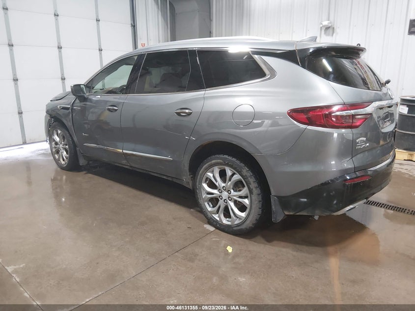 Vin: 5gaevckw6jj219908, lot: 46631088, buick enclave avenir 20183
