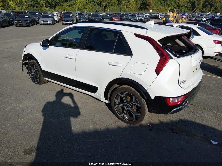 Vin: kndcr3le9s5236082, lot: 46631094, kia niro ex touring 20253