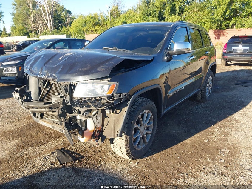 Vin: 1c4rjfbg8ec356462, lot: 46631096, jeep grand cherokee limited 20142