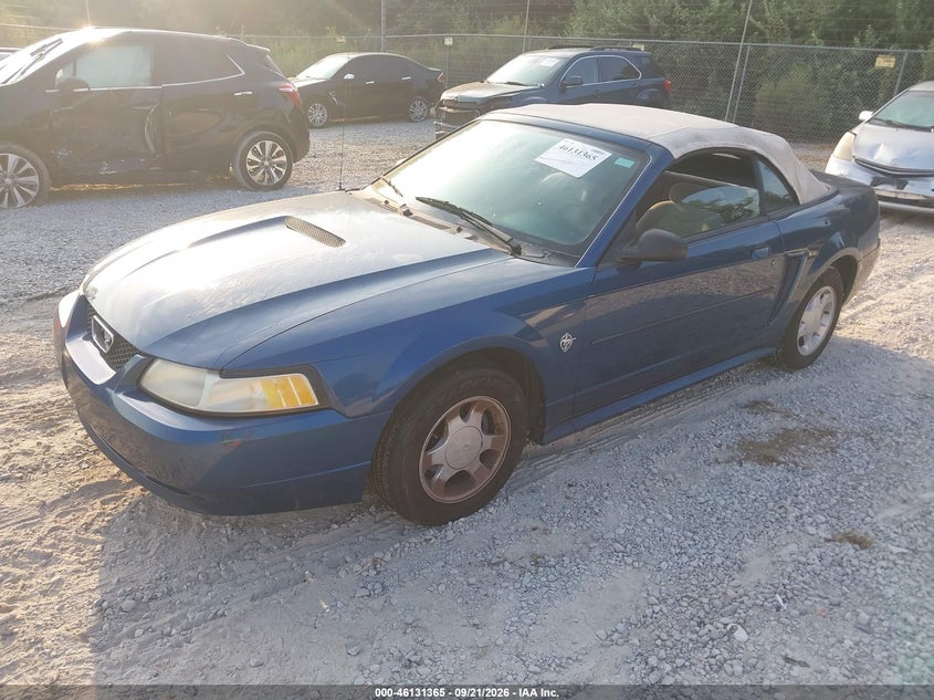 1999 Ford Mustang, Normal Wear & Tear, IAAI, VIN 1FAFP4445XF151004 — photo 2