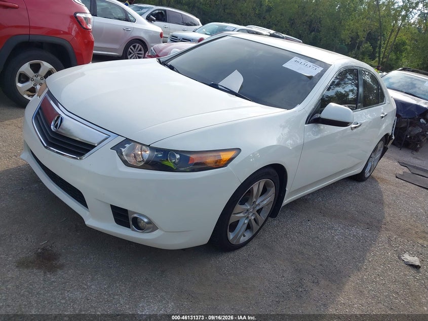 2011 Acura TSX, Rear, IAAI, VIN JH4CU4F67BC000050 — photo 2