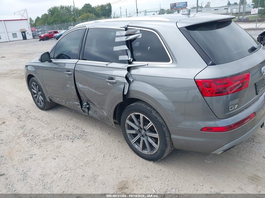 Vin: wa1laaf72hd005123, lot: 46631121, audi q7 3.0t premium 20173