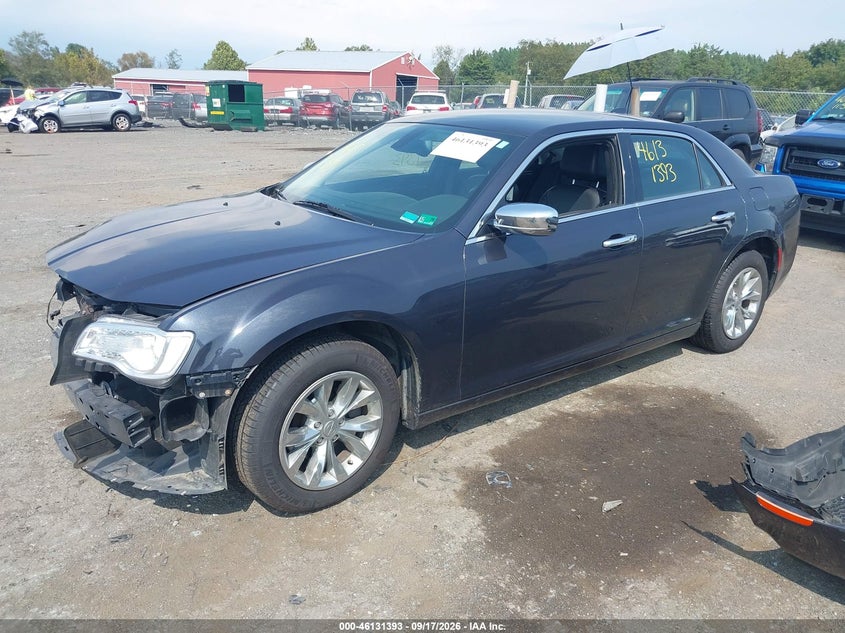 Vin: 2c3ccaag8gh197631, lot: 46631126, chrysler 300 limited 20162