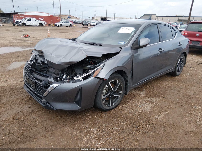Vin: 3n1ab8cv3sy315066, lot: 46631145, nissan sentra sv 20252