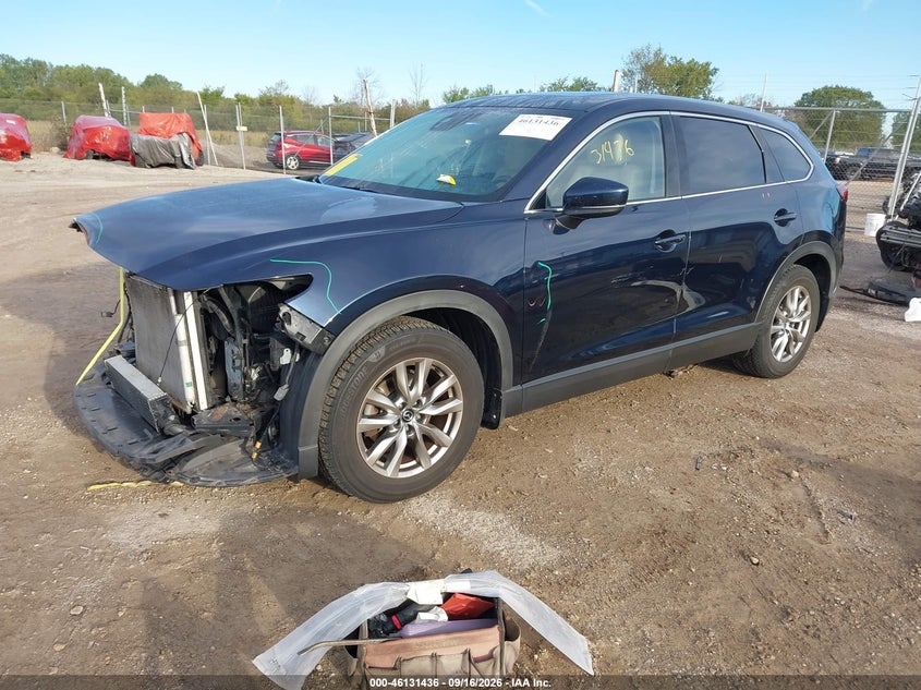 Vin: jm3tcbcy2h0141883, lot: 46631169, mazda cx-9 touring 20172