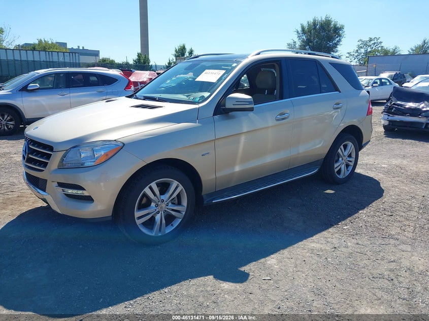 Vin: 4jgda5hb7ca021665, lot: 46631204, mercedes-benz ml 350 4matic 20122
