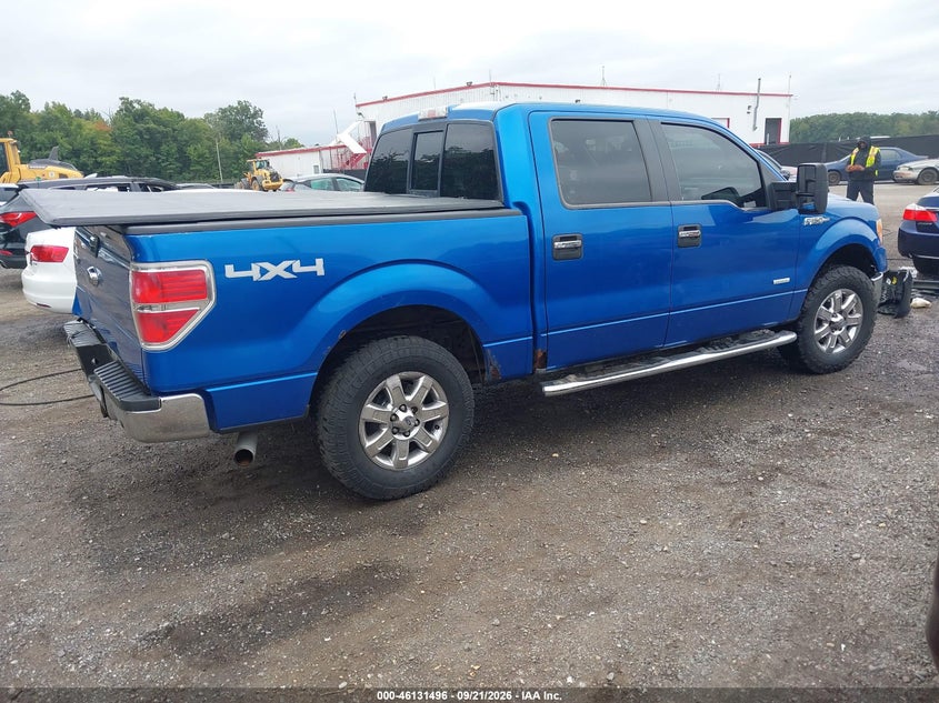 Vin: 1ftfw1et4dkg01746, lot: 46631229, ford f-150 xlt supercrew xlt 20134