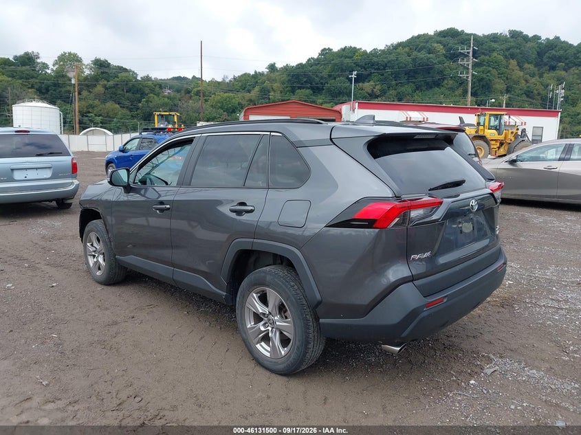 Vin: 2t3p1rfv7nc323923, lot: 46631233, toyota rav4 xle 20223