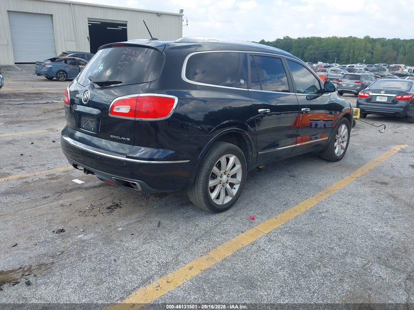 Vin: 5gakrckd0fj302537, lot: 46631234, buick enclave premium 20154