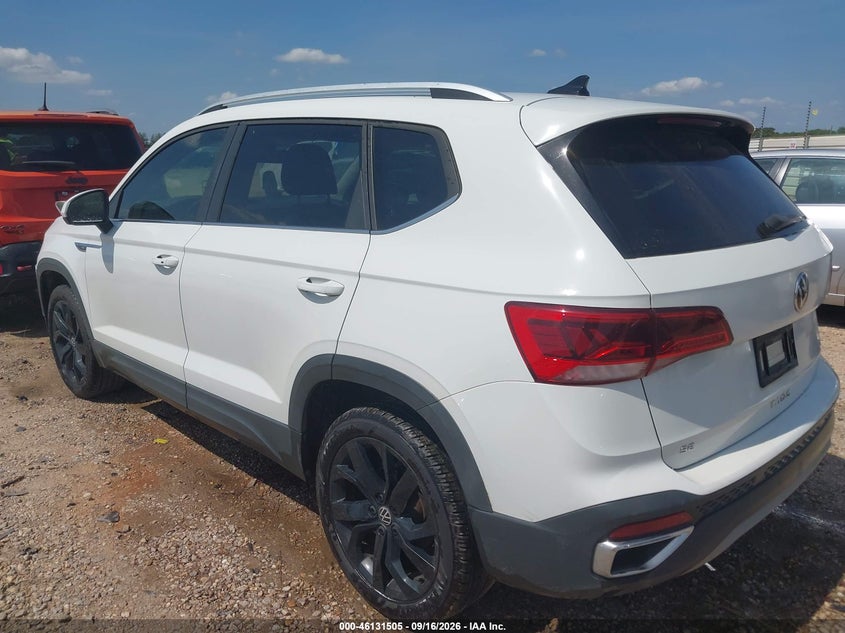 Vin: 3vvlx7b26nm017035, lot: 46631238, volkswagen taos 1.5t se 20223