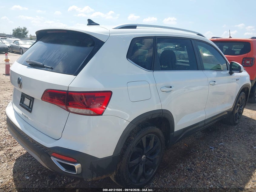 Vin: 3vvlx7b26nm017035, lot: 46631238, volkswagen taos 1.5t se 20224