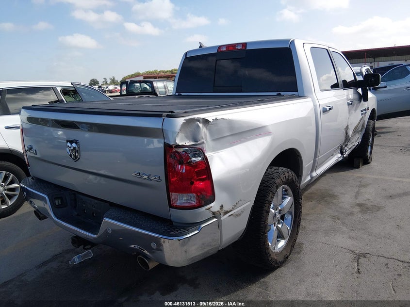 Vin: 1c6rr7lt3gs138584, lot: 46631246, ram 1500 big horn 20164