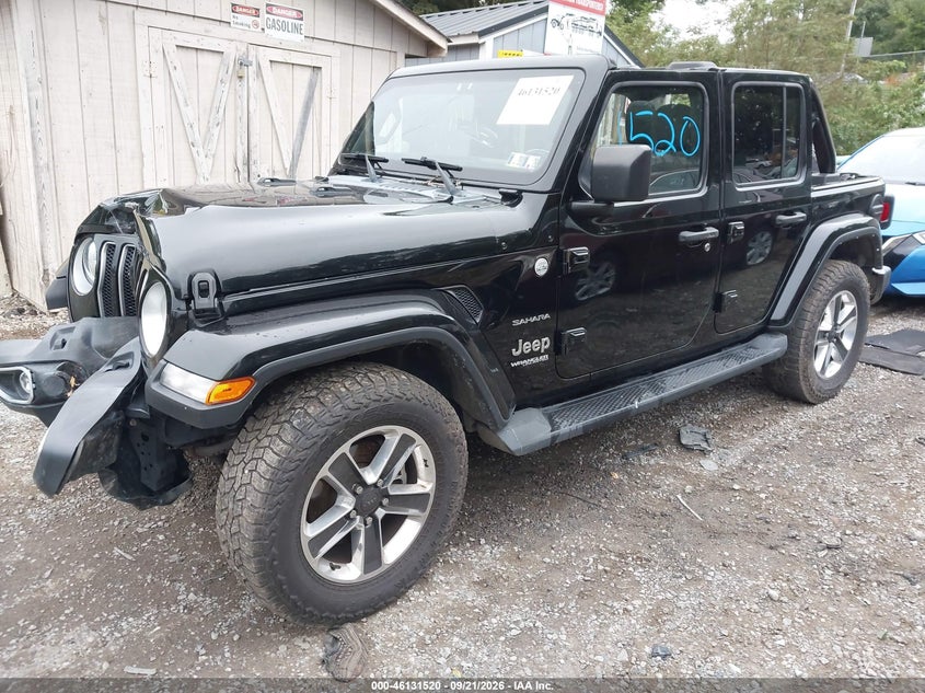 Vin: 1c4hjxen8nw251009, lot: 46631253, jeep wrangler unlimited sahara 20222