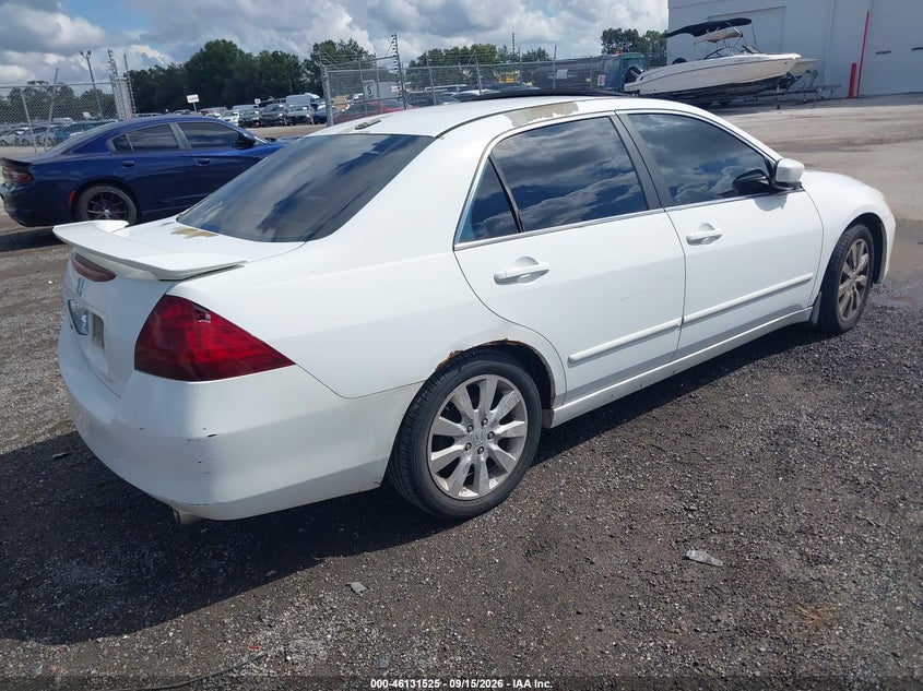 HONDA ACCORD 2006 VIN 1HGCM66596A056837