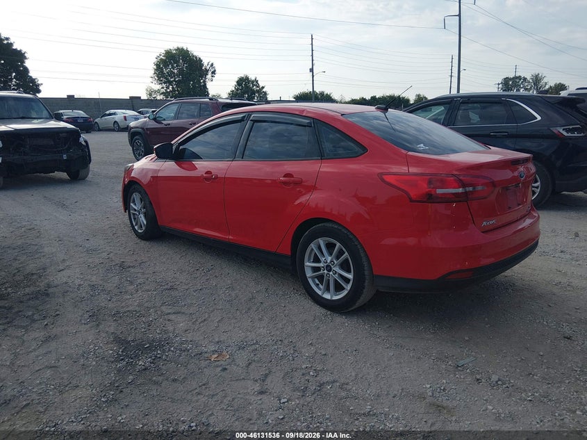 Vin: 1fadp3f27fl205853, lot: 46631269, ford focus se 20153