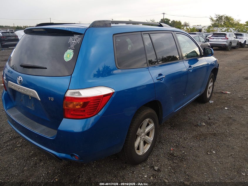 TOYOTA HIGHLANDER 2009 VIN JTEDS41A092085980
