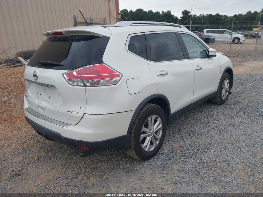 Vin: knmat2mv1fp569632, lot: 46631275, nissan rogue sv 20154