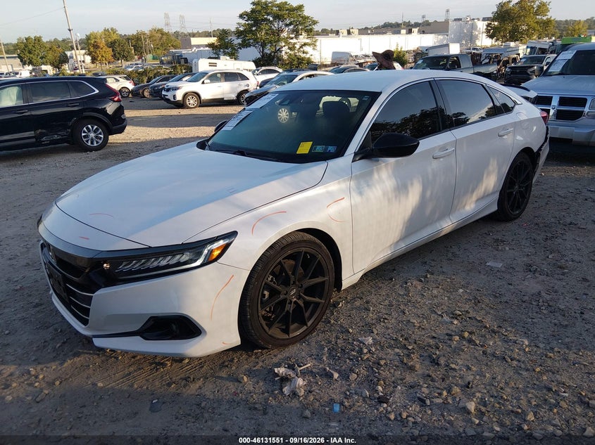 Vin: 1hgcv1f31na008133, lot: 46631284, honda accord sport 20222