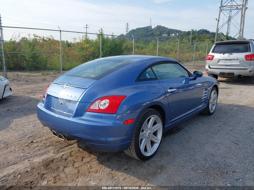 CHRYSLER CROSSFIRE 2006 VIN 1C3AN69L86X069061