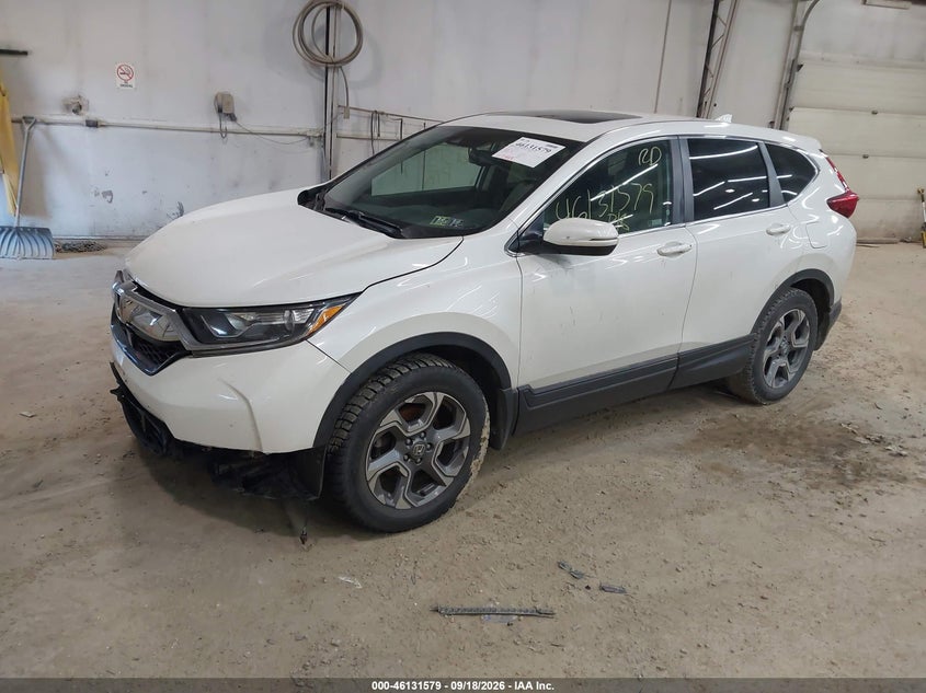 Vin: 2hkrw2h8xjh687360, lot: 46631312, honda cr-v ex-l/ex-l navi 20182