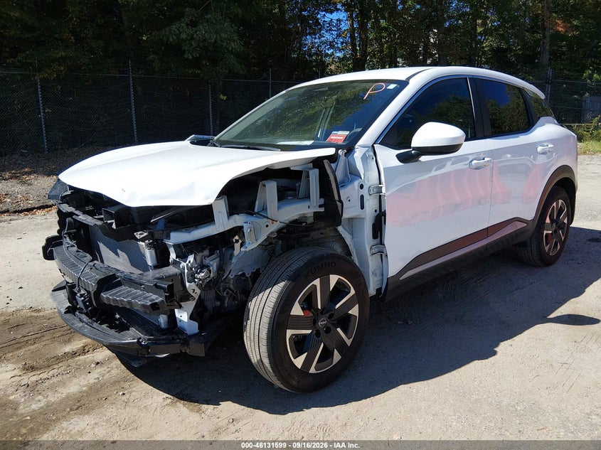 Vin: 3n8ap6cb9sl300372, lot: 46631332, nissan kicks sv intelligent awd 20252