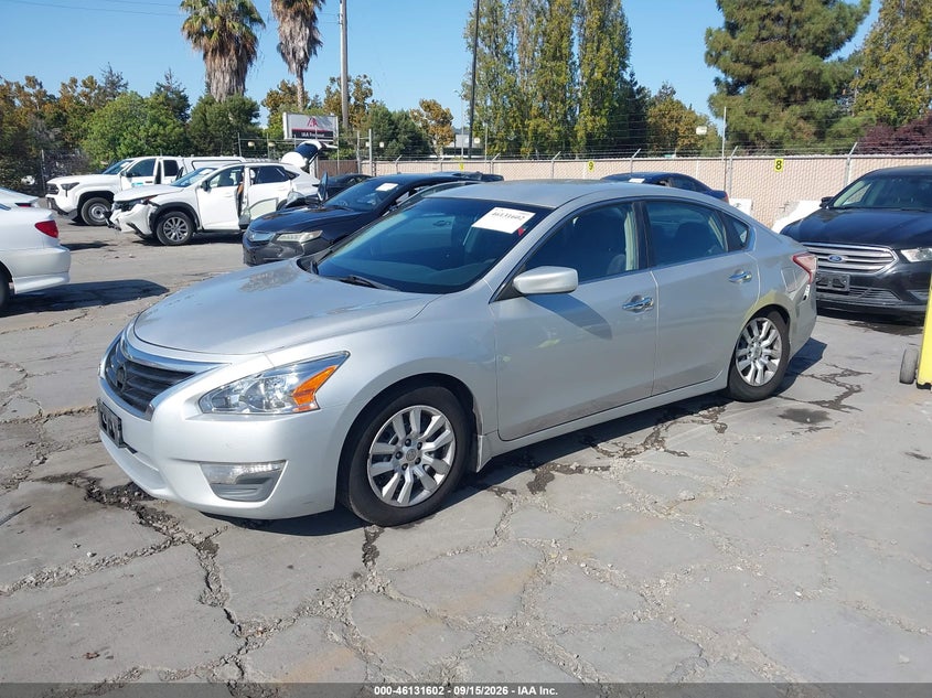Vin: 1n4al3ap7dn571296, lot: 46631335, nissan altima 2.5 s 20132