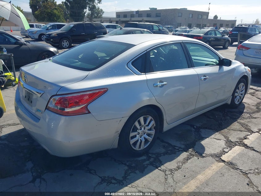Vin: 1n4al3ap7dn571296, lot: 46631335, nissan altima 2.5 s 20134
