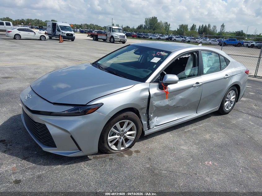 2026 Toyota Camry, Left Side, IAAI, VIN 4T1DAACK2TU213591 — photo 2