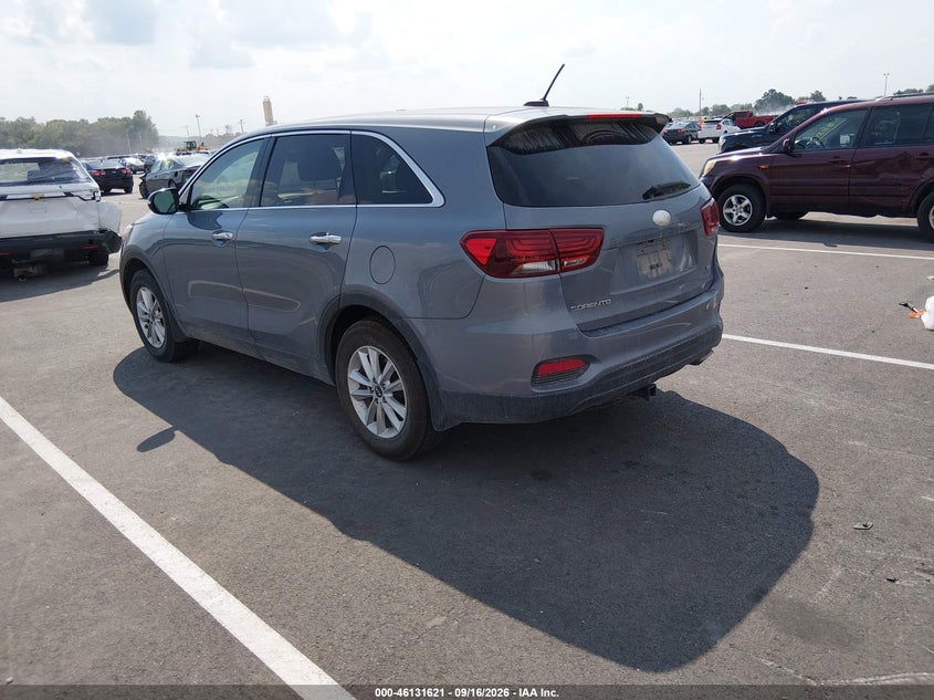 Vin: 5xypg4a39kg610874, lot: 46631354, kia sorento 2.4l l 20193