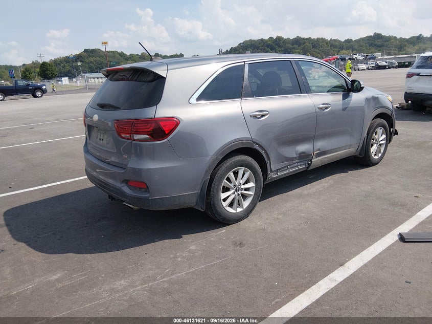 Vin: 5xypg4a39kg610874, lot: 46631354, kia sorento 2.4l l 20194