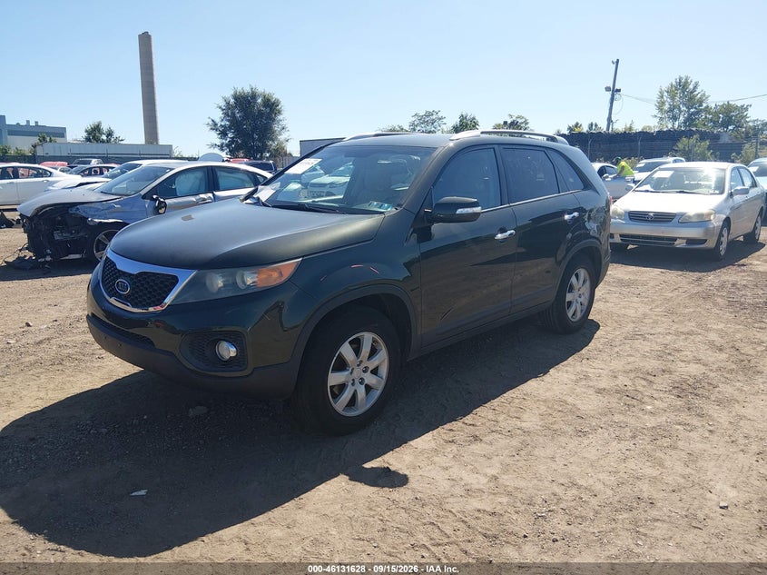 Vin: 5xykt4a69cg195119, lot: 46631361, kia sorento lx 20122