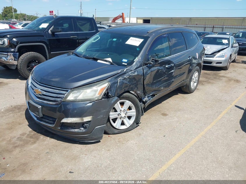 Vin: 1gnkvgkd4dj196115, lot: 46631387, chevrolet traverse 1lt 20132