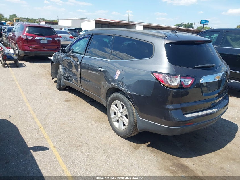 Vin: 1gnkvgkd4dj196115, lot: 46631387, chevrolet traverse 1lt 20133