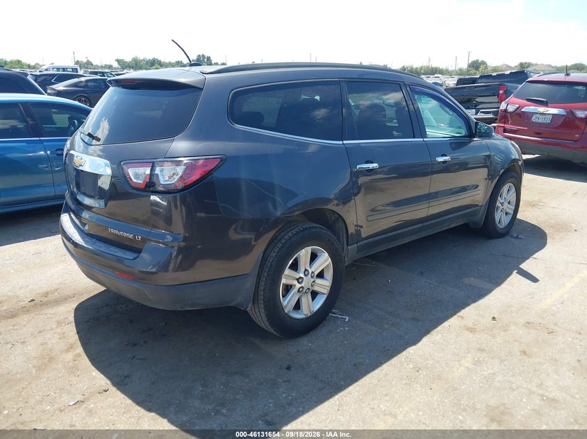 Vin: 1gnkvgkd4dj196115, lot: 46631387, chevrolet traverse 1lt 20134